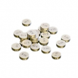 PASTILHA VALVULA 450CC 9,48X240MM C/5 PECAS PRO X