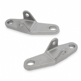 SUPORTE PEDALEIRA CRF250F ESTREITO INOX REDUZ LARGURA 4,0CM BIKER