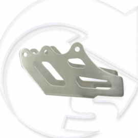 SUPORTE GUIA CORRENTE TRASEIRO KXF250 / KXF450 06/08 KLX450 06/13 ALUMINIO ESCOVADO START RACING