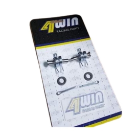 KIT PREMIUM PEDALEIRA CRF230 / CRF250F / XR200 / XR250 TORNADO TRAVA / MOLA / PINO 4WIN