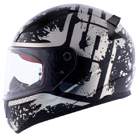 CAPACETE LS2 FF353 RAPID SPY BLACK SILVER