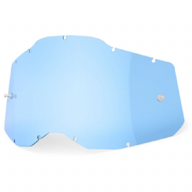 LENTE OCULOS 100 RACECRAFT 2 / ACCURI 2 / STRATA 2 AZUL TRANSPARENTE