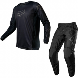 KIT CALCA  CAMISA FOX 180 REVN BLACK