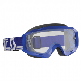 OCULOS SCOTT HUSTLE X MX BLUE WHITE CLEAR WORKS