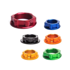 PORCA COLUNA DIRECAO CRF230 07/19 ALUMINIO ANODIZADO BR PARTS