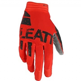 LUVA LEATT MOTO 15 GRIPR VERMELHO PRETO