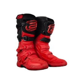 BOTA ASW ELEVATE VERMELHO PRETO
