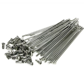 KIT RAIO DIANTEIRO CRF230 / CRF250F INOX 4MM RED DRAGON