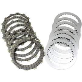 DISCOS EMBREAGEM KTM SX250 / EXC250 / EXC300 / EXCF450 13/22 EXCF250 14/22 EXCF350 12/22 SXF450 14/20 C/ SEPARADORES RED DRAGON