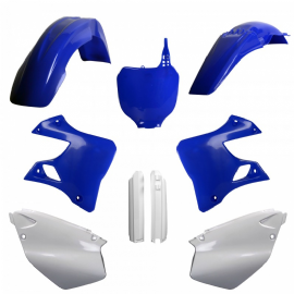 KIT PLASTICOS YZ125 / YZ250 00/01 C / NUMBER POLISPORT