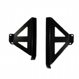 PROTETOR RADIADOR KXF250 17/20 LATERAL ALUMINIO PRETO START RACING