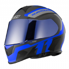 CAPACETE X11 REVO PRO SURROUND AZUL