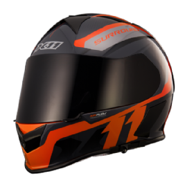 CAPACETE X11 REVO PRO SURROUND LARANJA