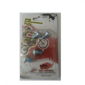 KIT PARAFUSOS DISCO FREIO DIANTEIRO YZ80/YZ85/YZ125/YZ250/YZF250/YZF450/WRF250/WRF450 RED DRAGON