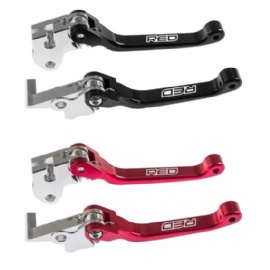 KIT MANETE RETRATIL XR250 TORNADO / XRE300 / NX400 FALCON / NXR160BROS XTREME RED DRAGON