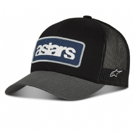 BONE ALPINESTARS MANIFEST TRUCKER PRETO CINZA ESCURO