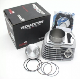 KIT CILINDRO PISTAO ANEL CRF230 PARA AUMENTO CRF240 ATHENA VEDAMOTORS