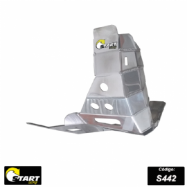 PROTETOR MOTOR ESCAPAMENTO MXF250TS 21/23 TS / TSX 23/24 START RACING