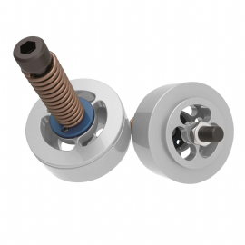 VALVULA EMULADOR SUSPENSAO DIANTEIRA XR200 / NX350 SAHARA / XLX350 OKTA PARTS