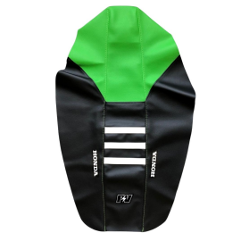 CAPA BANCO CRF230 P2 CUSTOM VERDE PRETO TIRAS BRANCAS PV INDUSTRIES