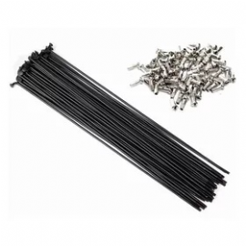KIT RAIO TRASEIRO KTM EXC / EXCF 13/21 PRETO INOX 4MM RED DRAGON