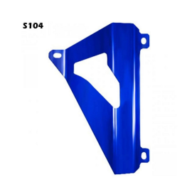 PROTETOR RADIADOR YZF250 10/13 WRF450 12/15 TRIANGULAR MX AZUL START RACING