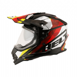 CAPACETE HELT CROSS VISION GLASS DRAKAR