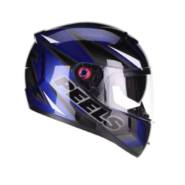 CAPACETE PEELS ICON FAST AZUL ESCURO PEROLA BRANCO