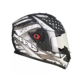 CAPACETE BIEFFE B 12 USA PRETO FOSCO GRAFITE