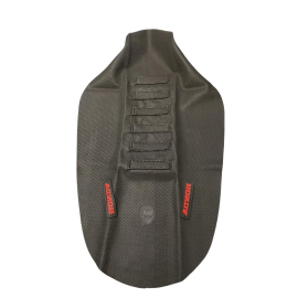 CAPA BANCO CRF250F ULTRA GRIP FACTORY COSTURADA PRETA C/ ETIQUETA ZOMBIE