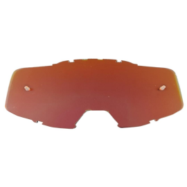 LENTE OCULOS GAIA MX PRO / RED DRAGON STORM / IMS VISION SEMI ESPELHADA VERMELHA ANTI EMBACANTE
