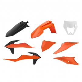 KIT PLASTICOS KTM EXC / EXCF / XCW / XCFW 20 POLISPORT