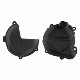 KIT PROTETOR TAMPAS MOTOR BETA RR250 / RR300 2T / X TRAINER300 18/21 POLISPORT