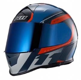CAPACETE X11 REVO PRO ELEVEN SV AZUL LARANJA