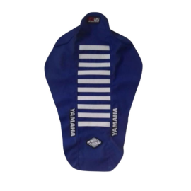 CAPA BANCO YZF250 / YZF450 14/18 5US ULTRA STRIPES AZUL TIRAS BRANCAS 5INCO