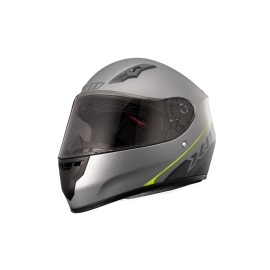 CAPACETE X11 TRUST SOLIDES PRATA METALICO