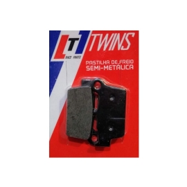 PASTILHA FREIO KXF250/450/KLX450/YZF250/450/YZ/RMZ250/450/WRF250/450 SEMI METALICA TRASEIRA TWINS