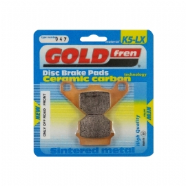 PASTILHA FREIO RM80 86/04 RM85 02/04 TRASEIRA GOLDFREN