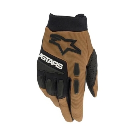 LUVA ALPINESTARS FULL BORE 22 MARROM PRETO