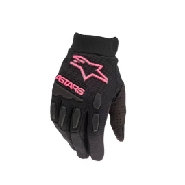 LUVA ALPINESTARS STELLA FULL BORE PRETO PINK FLUO