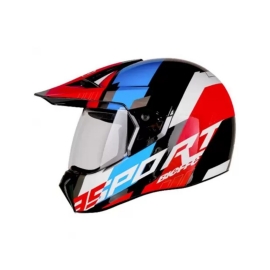 CAPACETE BIEFFE 3 SPORT ADVENTURE PRETO AZUL