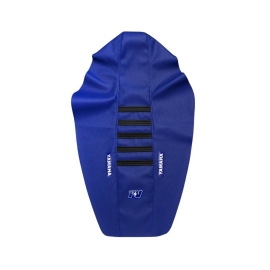 CAPA BANCO WRF250 / WRF450 15/20 YZF250 / YZF450 14/21 P3 AZUL TIRAS PRETAS PV INDUSTRIES