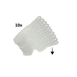 TEAR OFF OCULOS FOX MAIN NOVA GERACAO C/10 TWINS