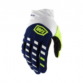 LUVA 100 AIRMATIC AZUL BRANCO FLUOR