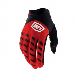 LUVA 100 AIRMATIC VERMELHO PRETO