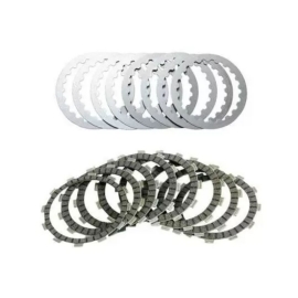 DISCOS EMBREAGEM KTM EXC250 04 EXC400 07/09 EXC450 06/07 SX450 06 C/ SEPARADORES RED DRAGON
