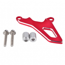 PROTETOR PINHAO CRF150R 07/20 CRF450R 05/07 CRF450X 05/17 ALUMINIO VERMELHO