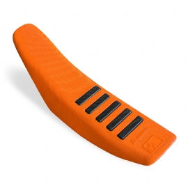 CAPA BANCO UNIVERSAL BIKER CONTROL K1 100 BORRACHA LARANJA PRETO