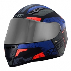 CAPACETE X11 TRUST PRO BALLADS AZUL LARANJA