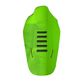 CAPA BANCO KXF250 21/24 KXF450 19/25 ULTRA GRIP FACTORY VULCANIZADA VERDE TIRA PRETA C/ ETIQUETA ZOMBIE